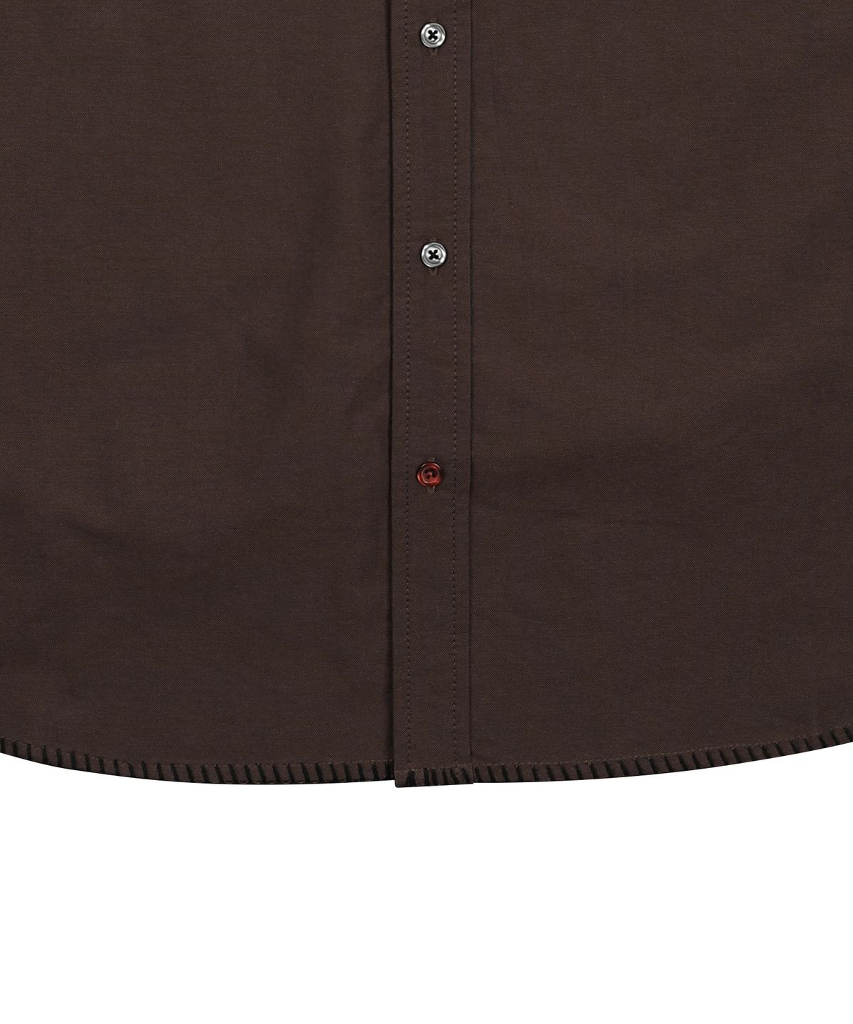 글랙(GLACK) GS010 엣지 스티치드 시티보이 셔츠 (BROWN)