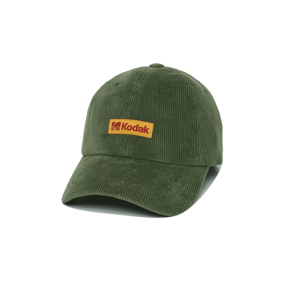 코닥(KODAK) 시그니처핏 코듀로이 볼캡 KHAKI