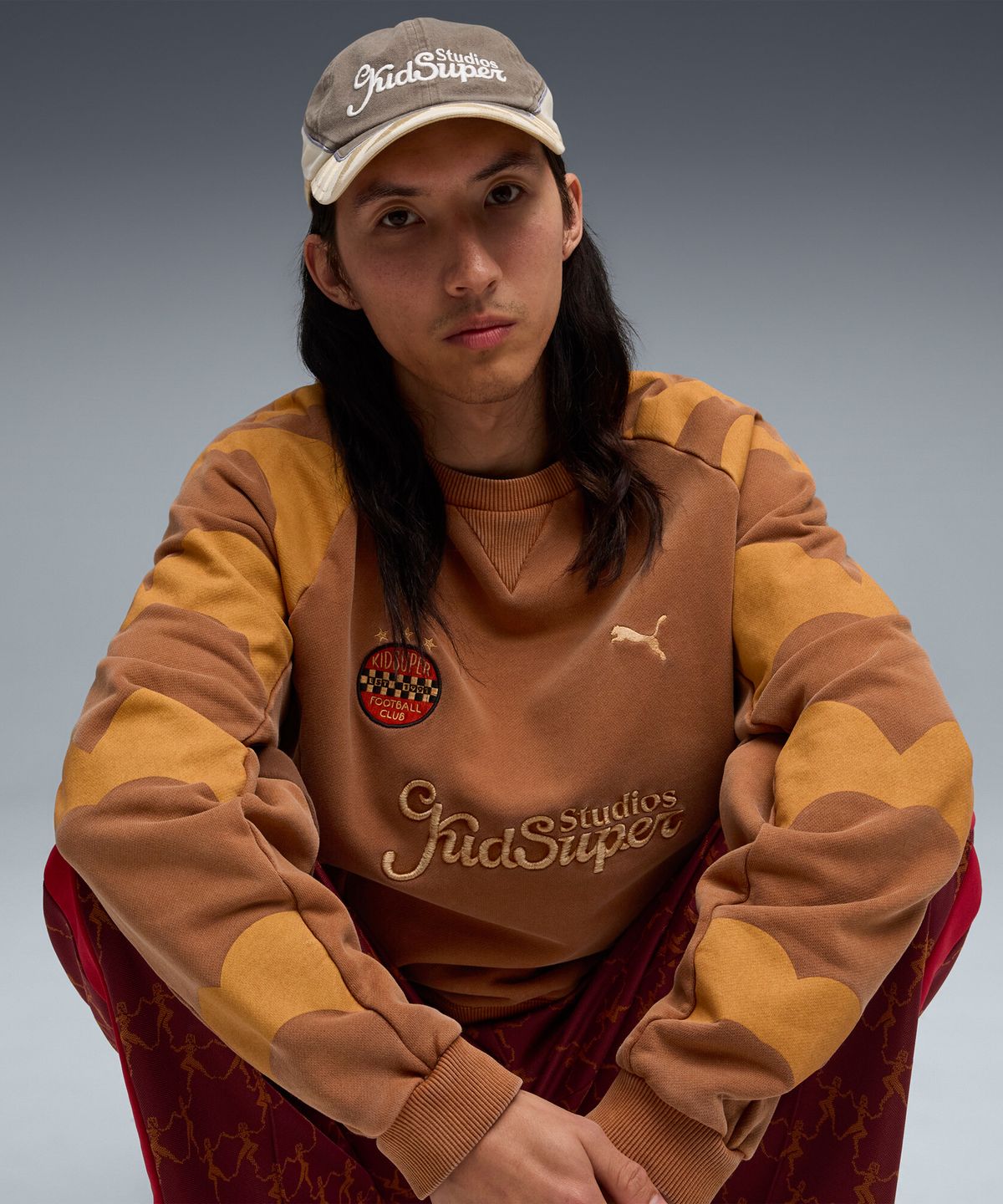 푸마(PUMA) 푸마 x 키드수퍼 BB 캡 - 플랫 브론즈-페블 패스 / 026601-01