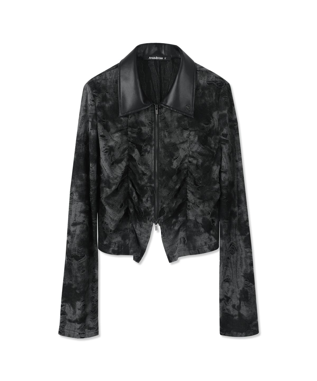 어반드레스(AVANDRESS) Dark Cloud Zip-up BLACK