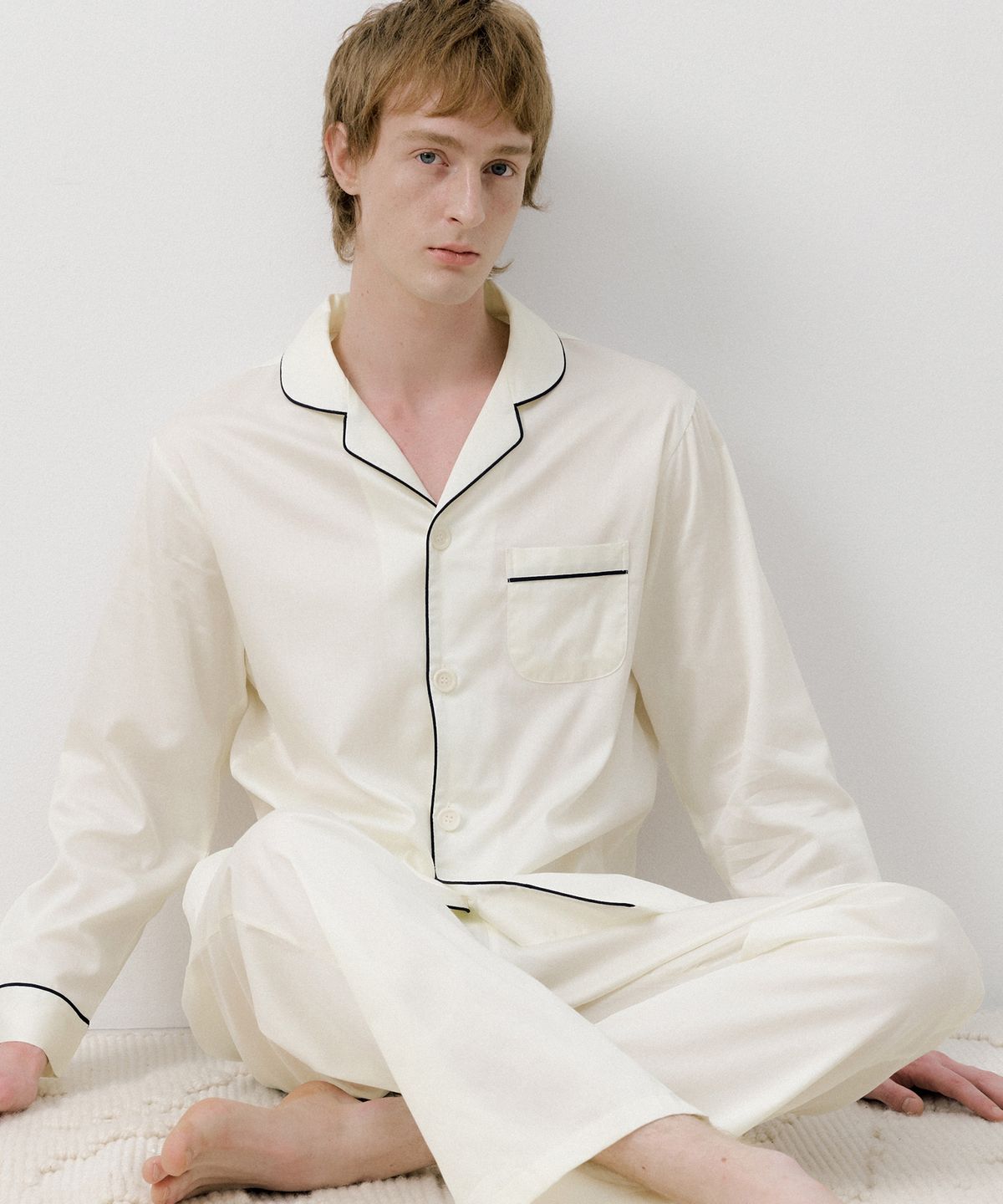 조스라운지(JO'S LOUNGE) (couple) Classic Cotton Pajama Set