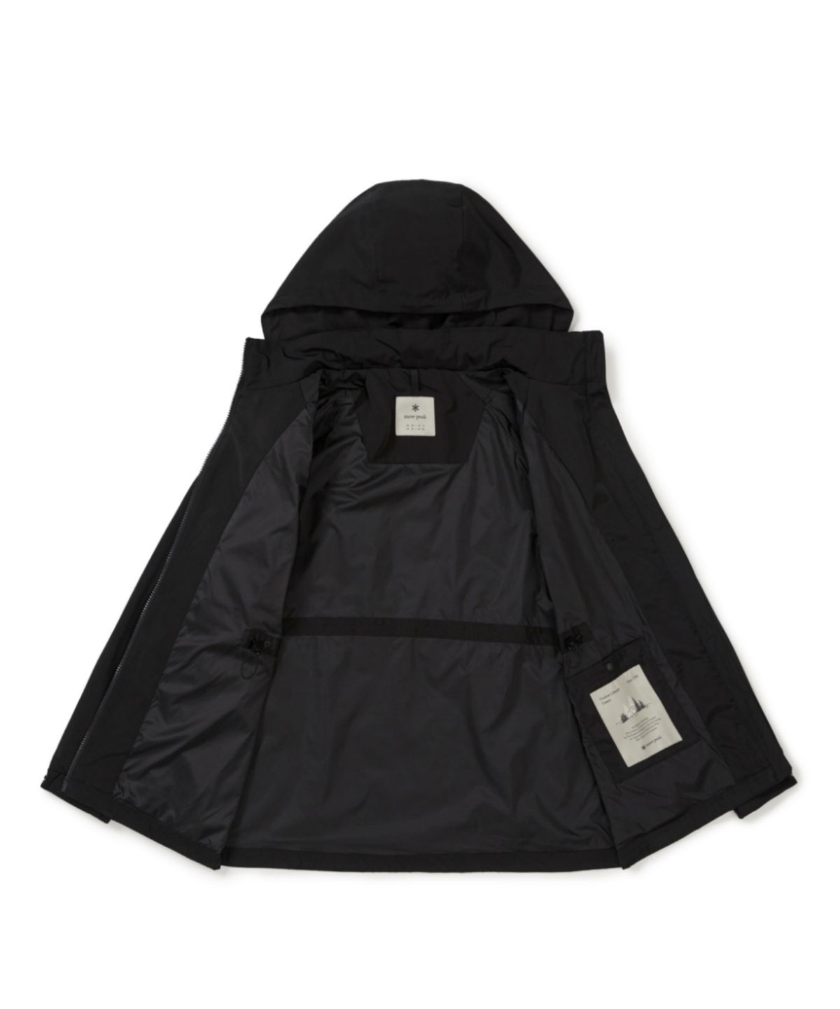 스노우피크 어패럴(SNOWPEAK APPAREL) 메모리 여성 중기장 바람막이 (S25FWFWB72) Black