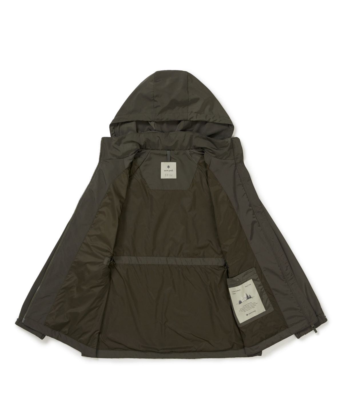 스노우피크 어패럴(SNOWPEAK APPAREL) 메모리 여성 중기장 바람막이 (S25FWFWB72) Khaki