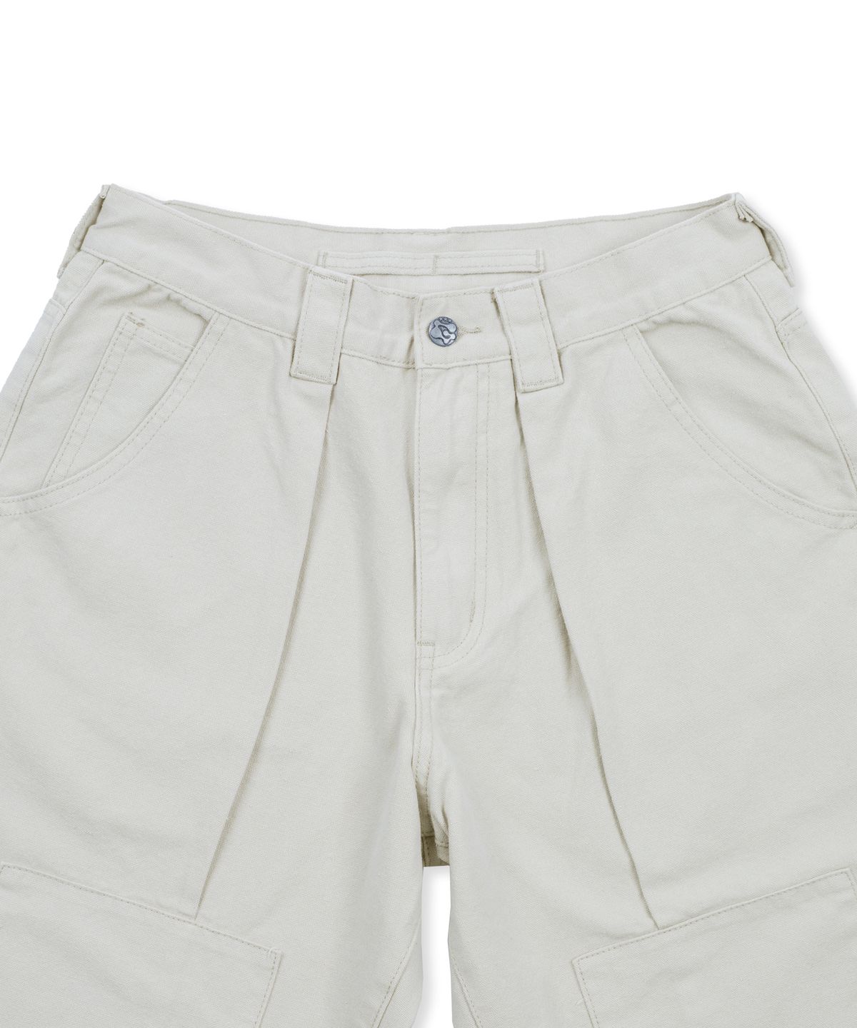 글랙(GLACK) GP156 베일드 카펜터 팬츠 (CREAM)