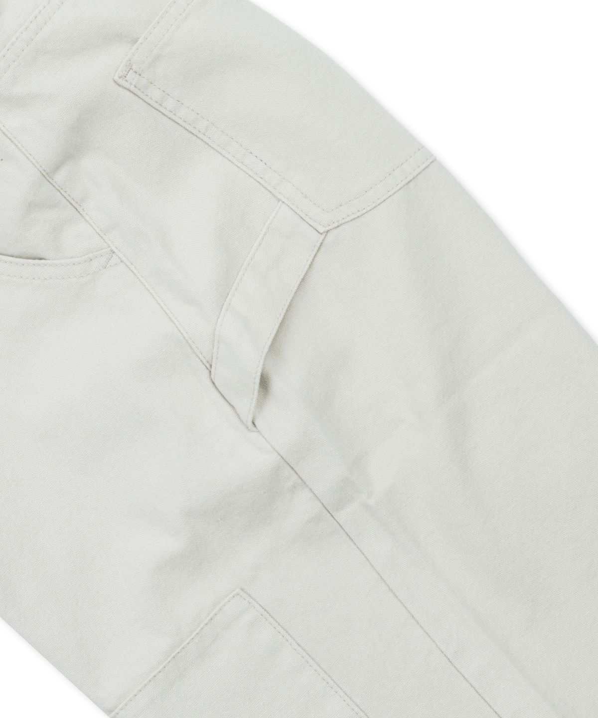 글랙(GLACK) GP156 베일드 카펜터 팬츠 (CREAM)