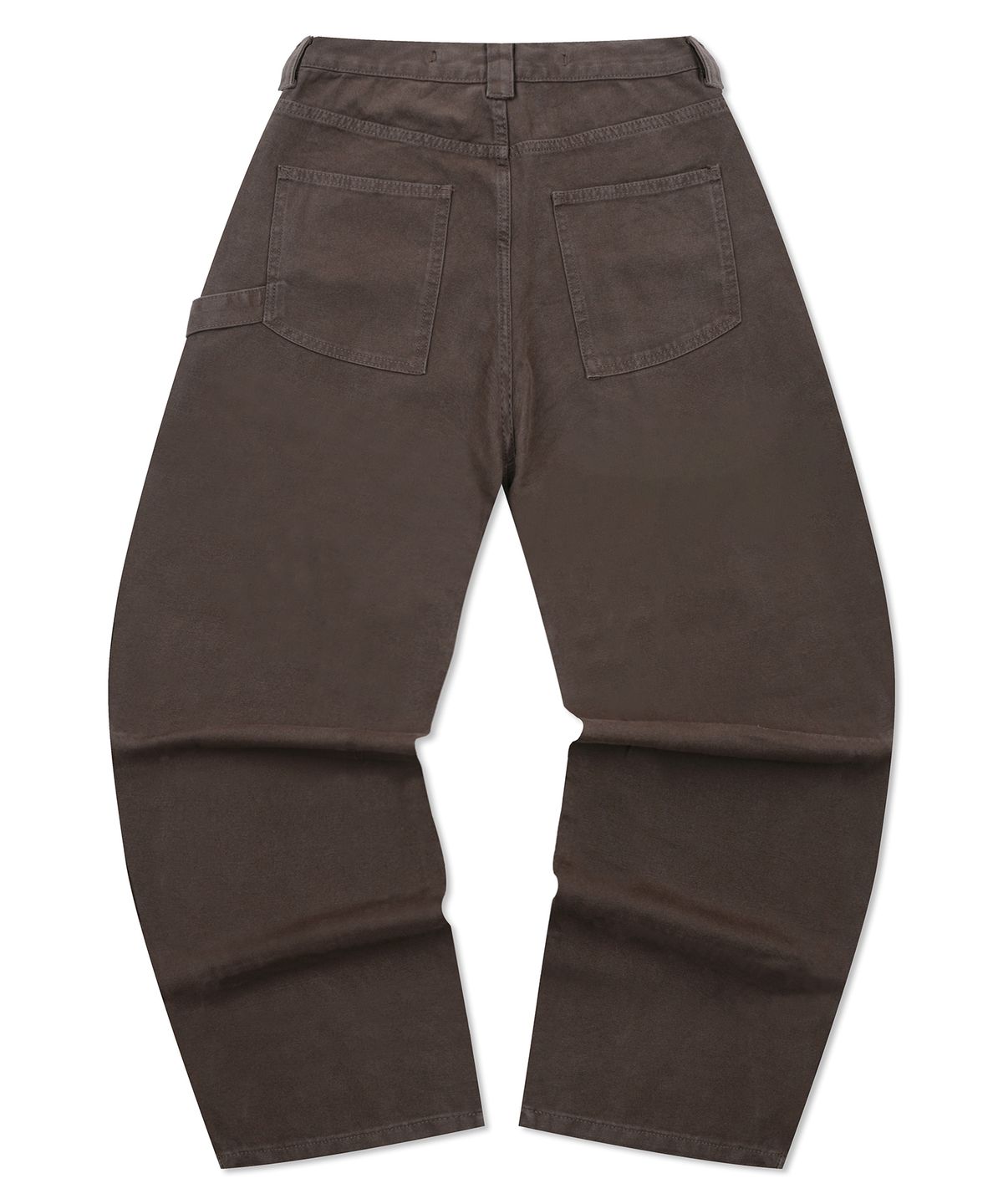 글랙(GLACK) GP156 베일드 카펜터 팬츠 (BROWN)