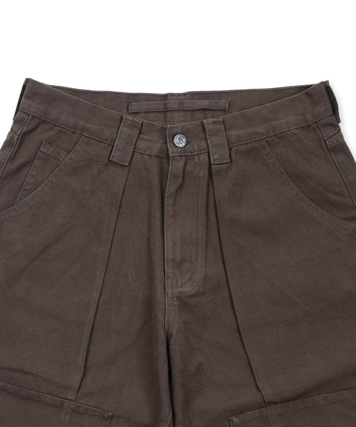 글랙(GLACK) GP156 베일드 카펜터 팬츠 (BROWN)