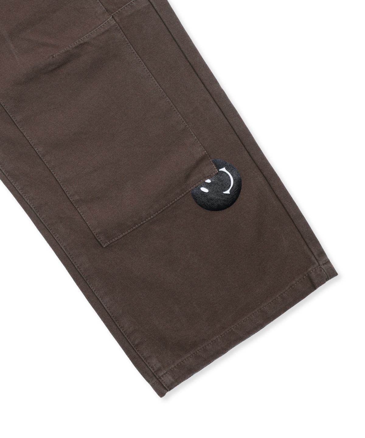 글랙(GLACK) GP156 베일드 카펜터 팬츠 (BROWN)