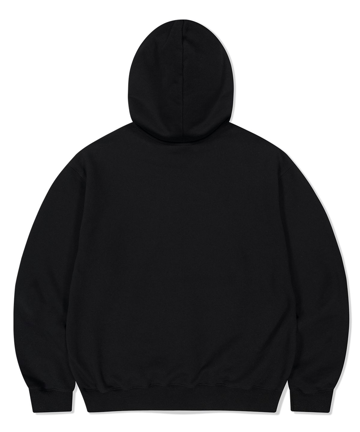 마하그리드(MAHAGRID) LETTER INK LOGO HOODIE BLACK(MG2FFMM416A)