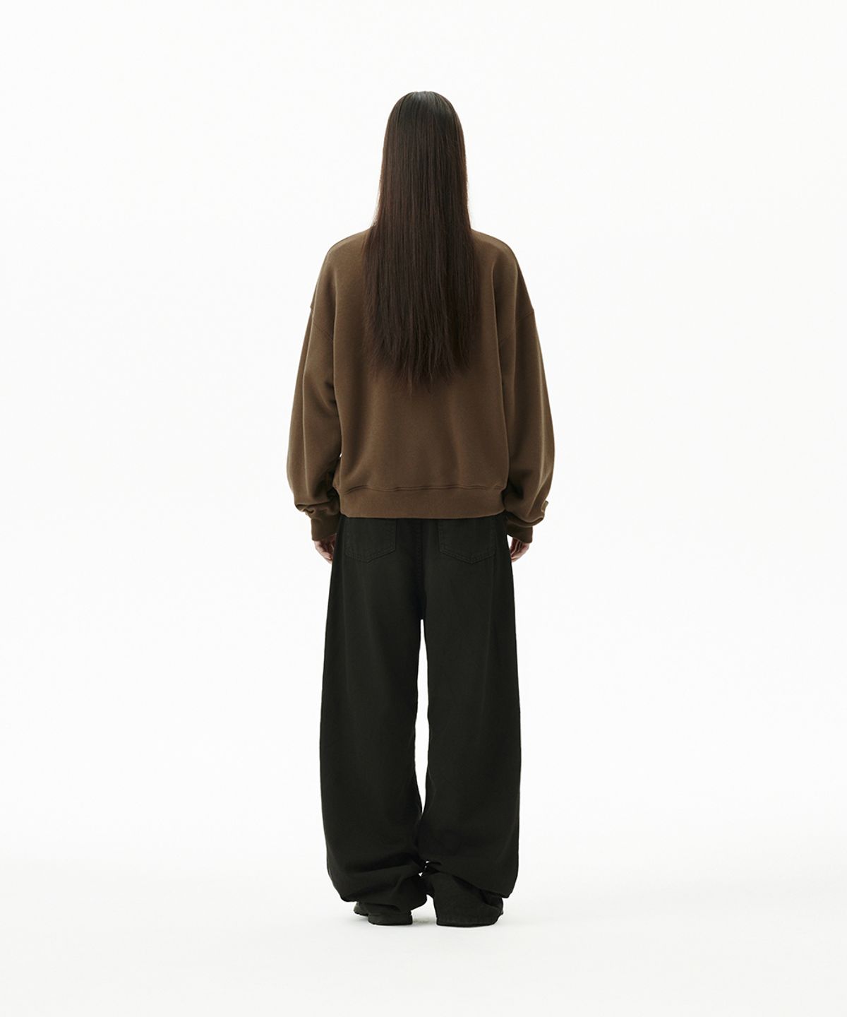 마하그리드(MAHAGRID) FANTASY LOVE SWEAT SHIRTS BROWN(MG2FFFM473A)