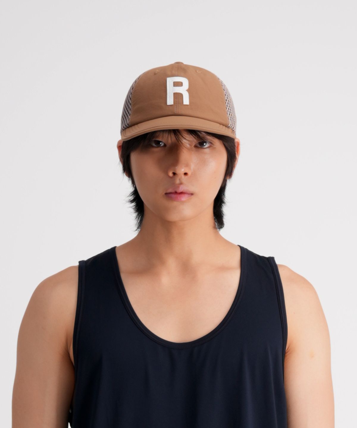 릿지라인(RIDGELINE) 나일론 메쉬 와펜  볼캡 러닝 모자 러닝캡 대두모자 rc204