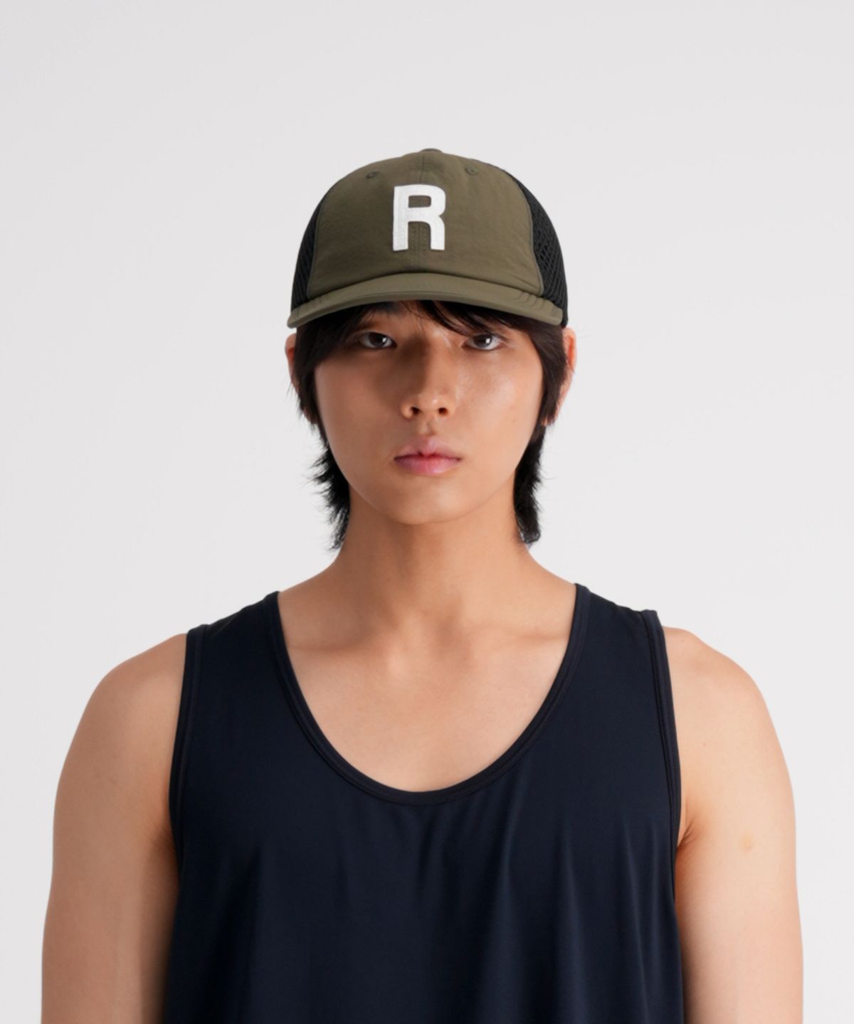 릿지라인(RIDGELINE) 나일론 메쉬 와펜  볼캡 러닝 모자 러닝캡 대두모자 rc204