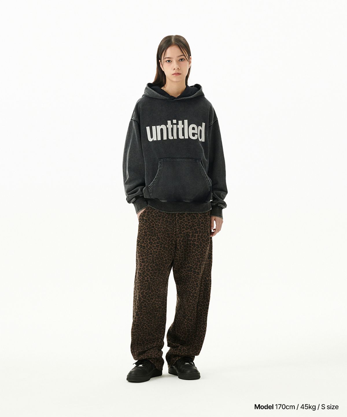 마하그리드(MAHAGRID) CURVED LEOPARD PANT BROWN(MG2FFMPA10A)