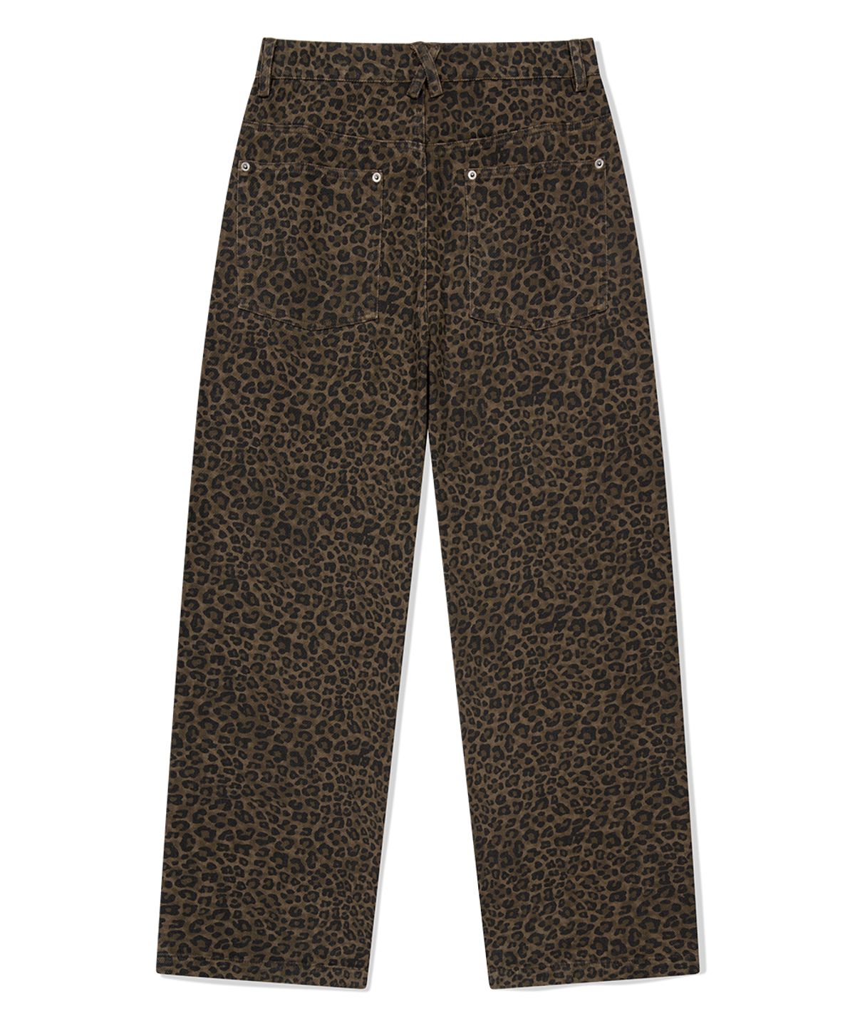 마하그리드(MAHAGRID) CURVED LEOPARD PANT BROWN(MG2FFMPA10A)