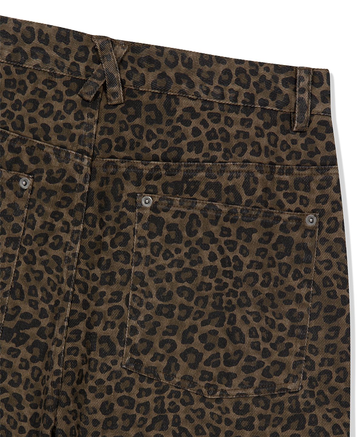 마하그리드(MAHAGRID) CURVED LEOPARD PANT BROWN(MG2FFMPA10A)