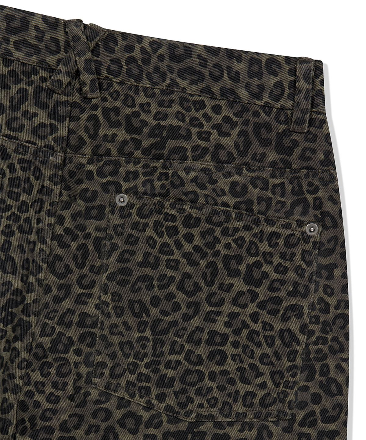 마하그리드(MAHAGRID) CURVED LEOPARD PANT KHAKI(MG2FFMPA10A)