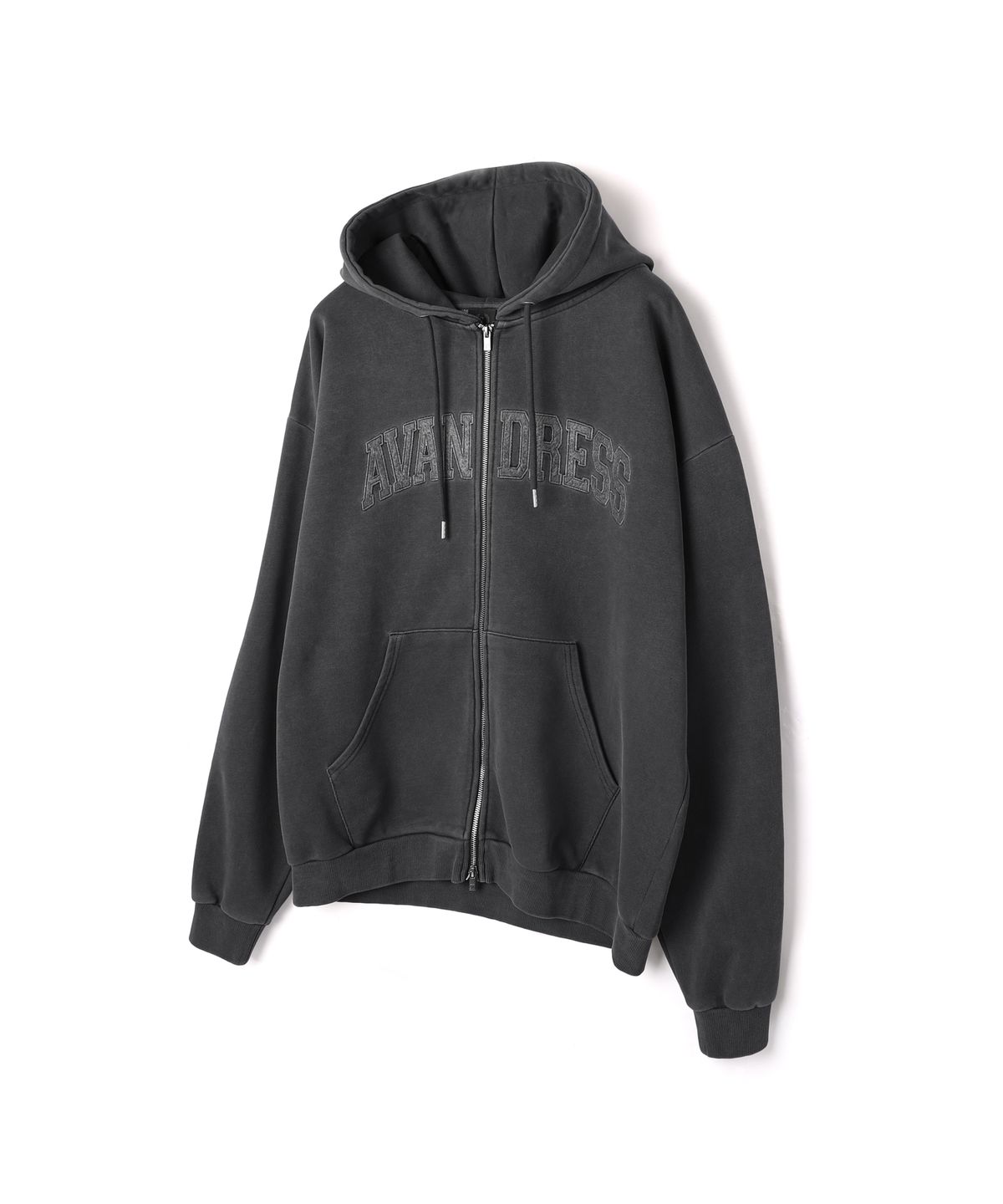 어반드레스(AVANDRESS) Pigment Felt Overfit Hood Zip-up_3Colors