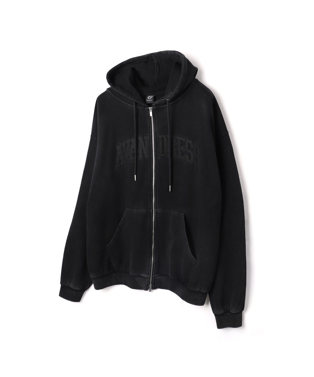 어반드레스(AVANDRESS) Pigment Felt Overfit Hood Zip-up_3Colors