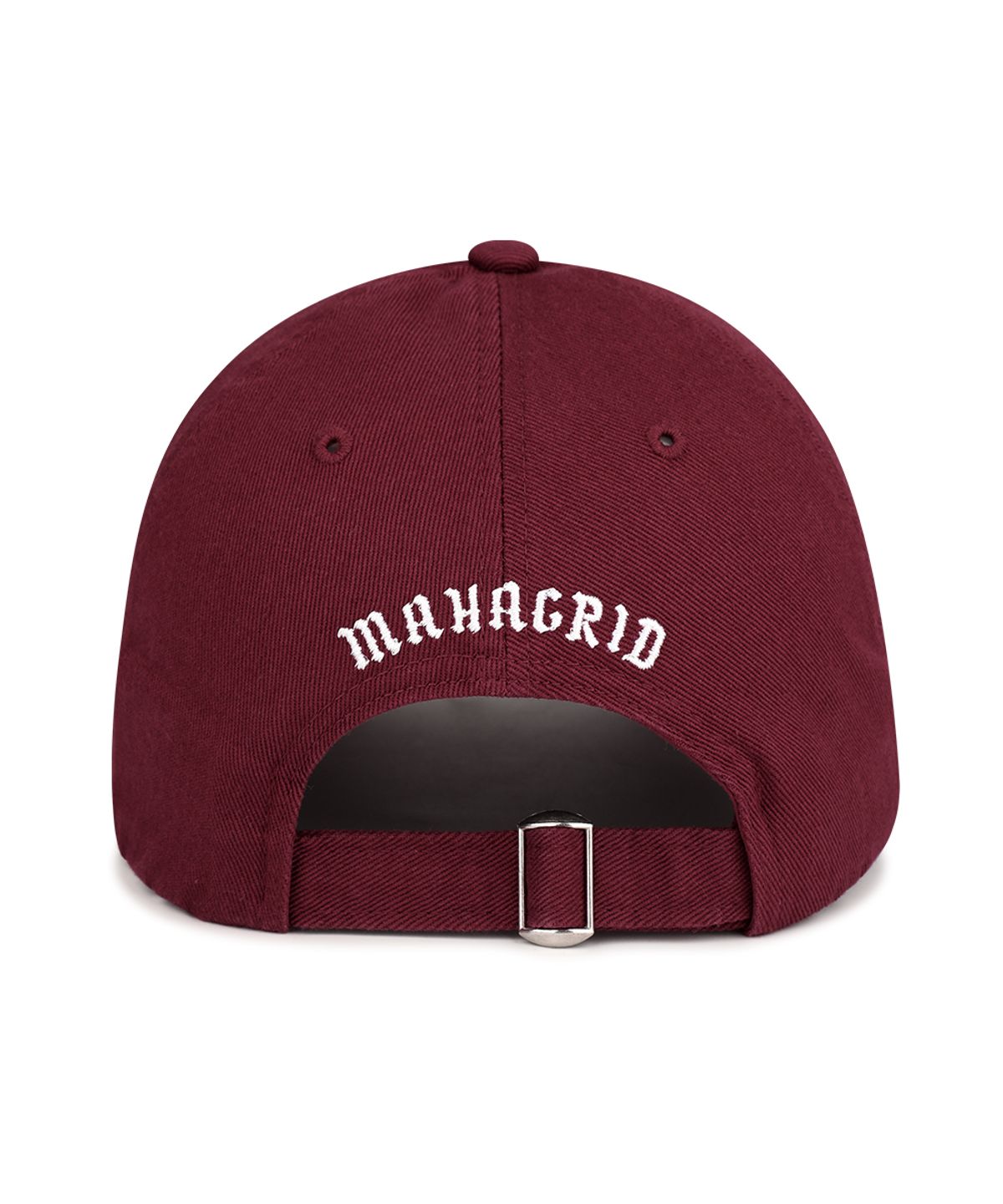 마하그리드(MAHAGRID) INK LOGO BALL CAP BURGUNDY(MG2FFMAB21A)