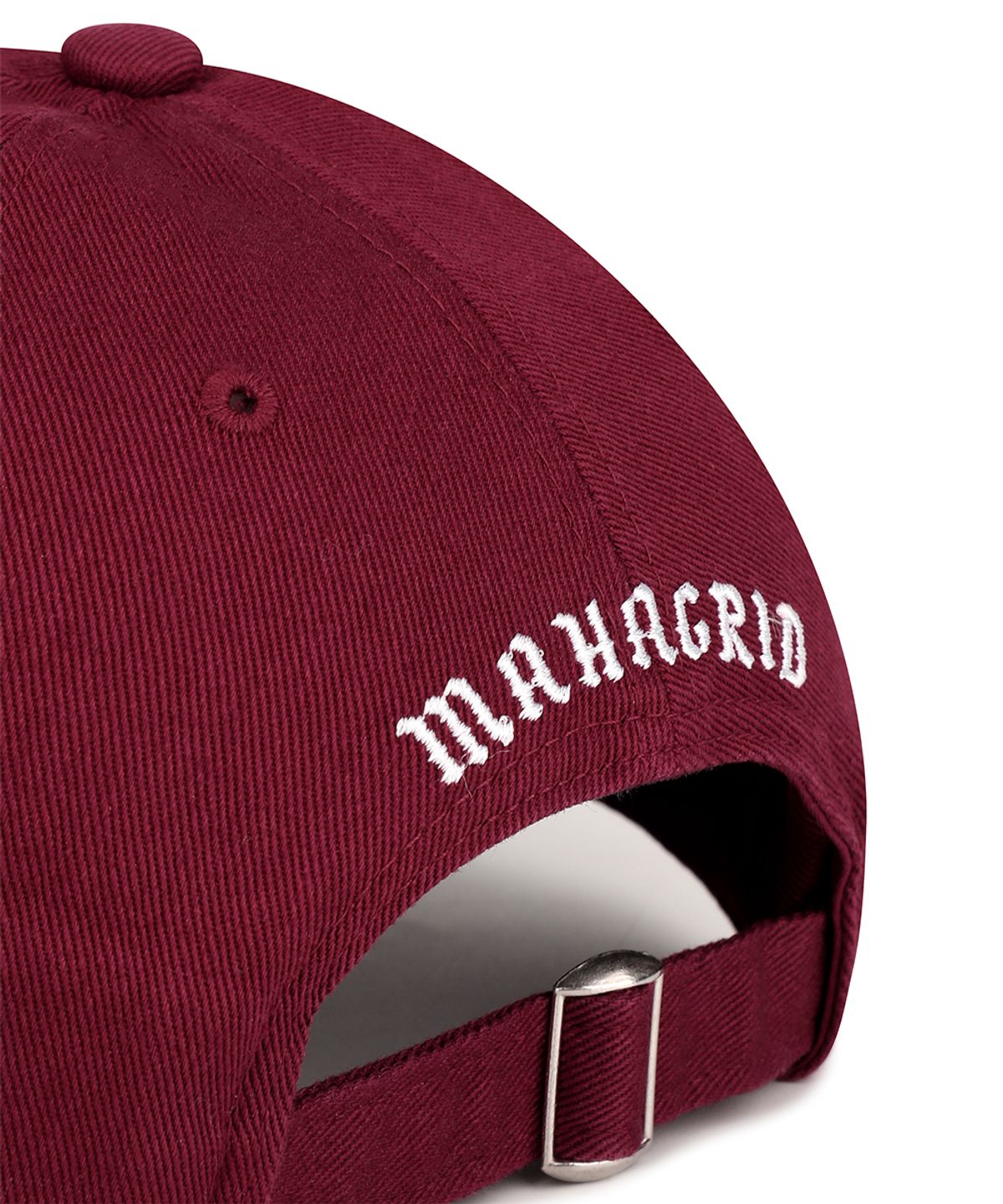 마하그리드(MAHAGRID) INK LOGO BALL CAP BURGUNDY(MG2FFMAB21A)