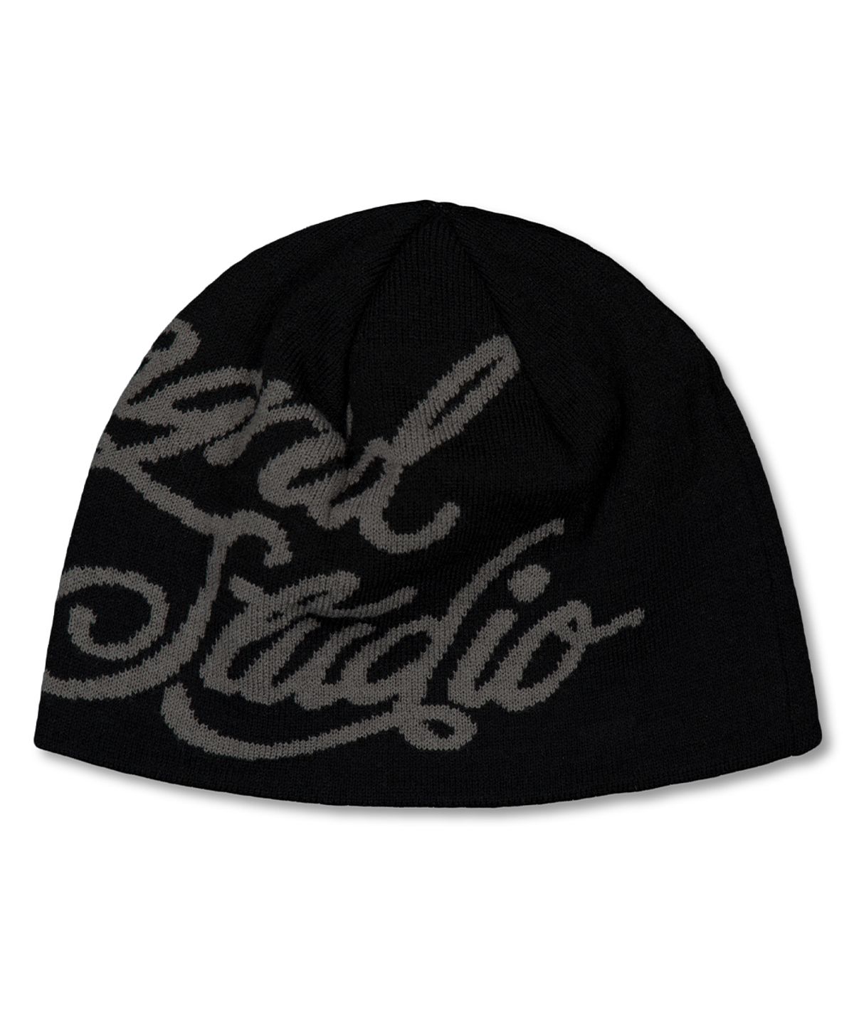 마하그리드(MAHAGRID) INK LOGO KNIT BEANIE BLACK(MG2FFMAB35A)