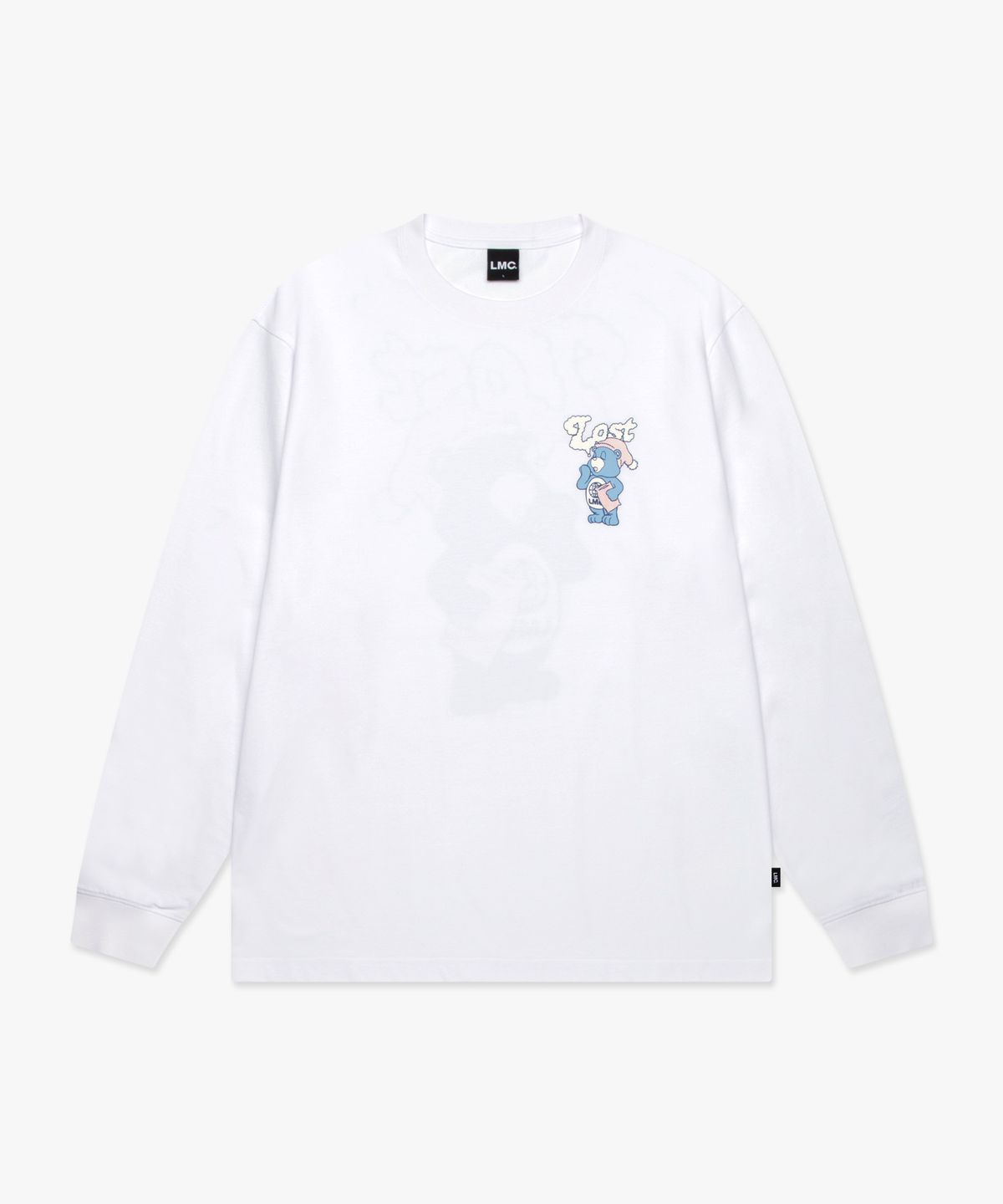 엘엠씨(LMC) SLEEPING BEAR LONG SLV TEE white