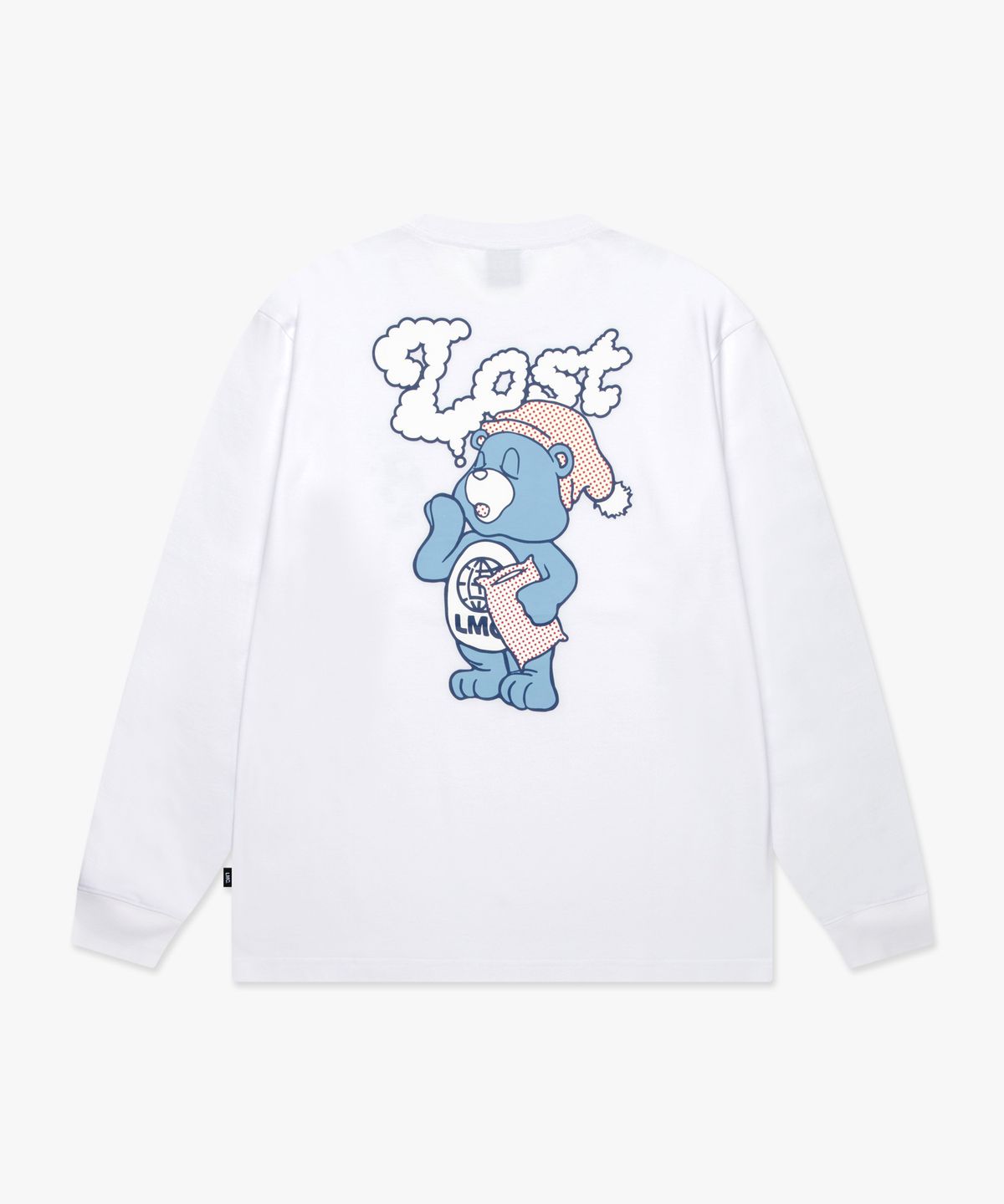 엘엠씨(LMC) SLEEPING BEAR LONG SLV TEE white
