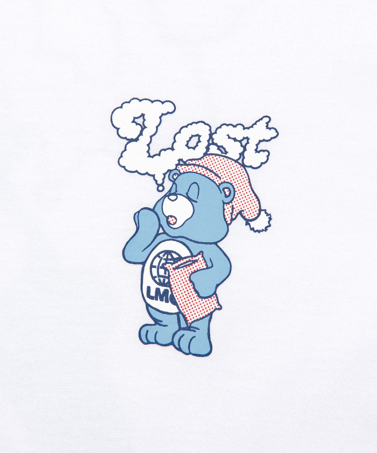 엘엠씨(LMC) SLEEPING BEAR LONG SLV TEE white