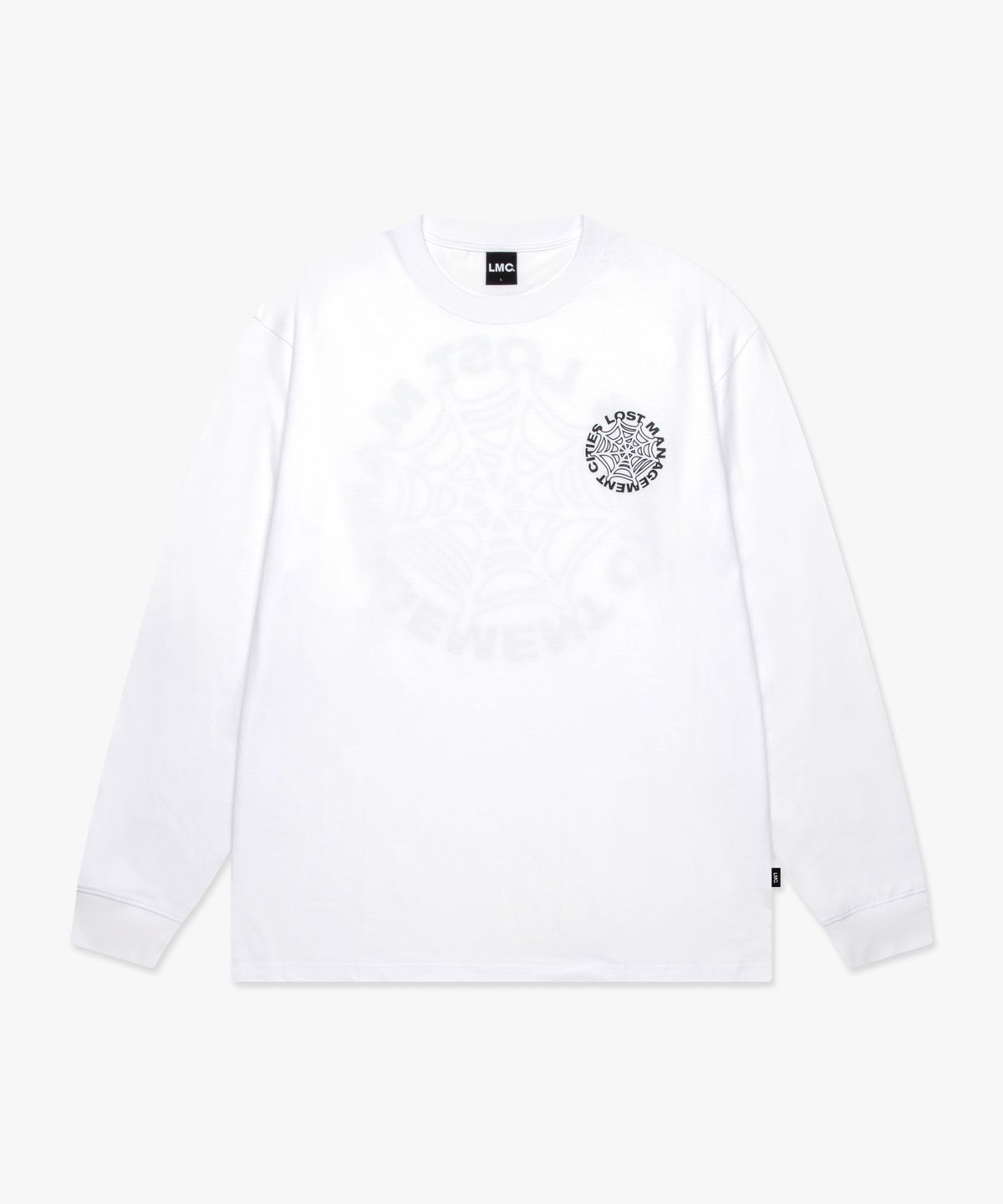 엘엠씨(LMC) SPIDER WEB LONG SLV TEE white