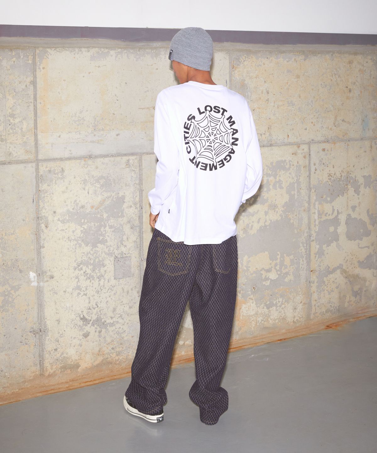 엘엠씨(LMC) SPIDER WEB LONG SLV TEE black