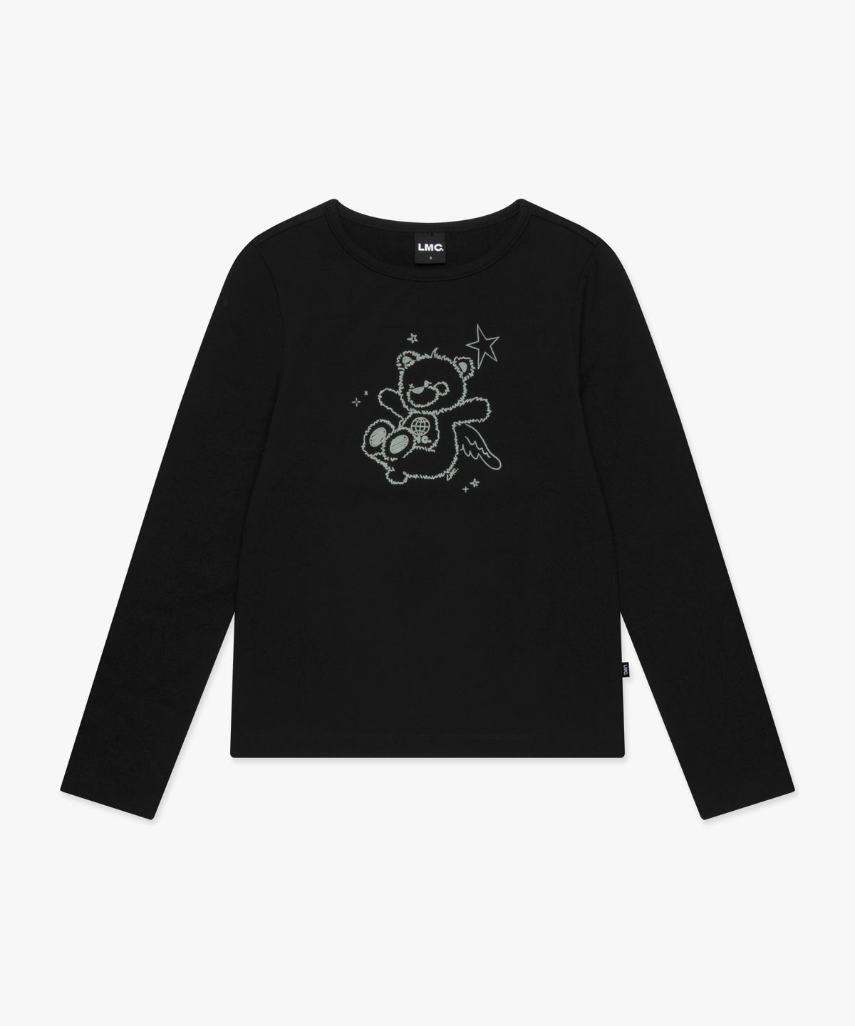 엘엠씨(LMC) WM DOODLE BEAR LONG SLV TEE black