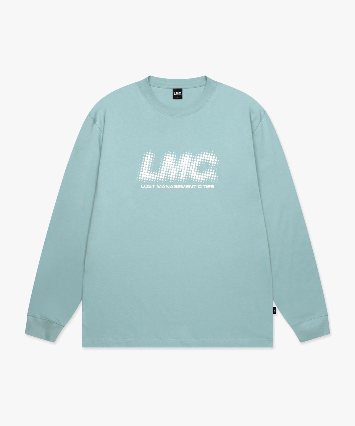 엘엠씨(LMC) HALFTONE LONG SLV TEE mint
