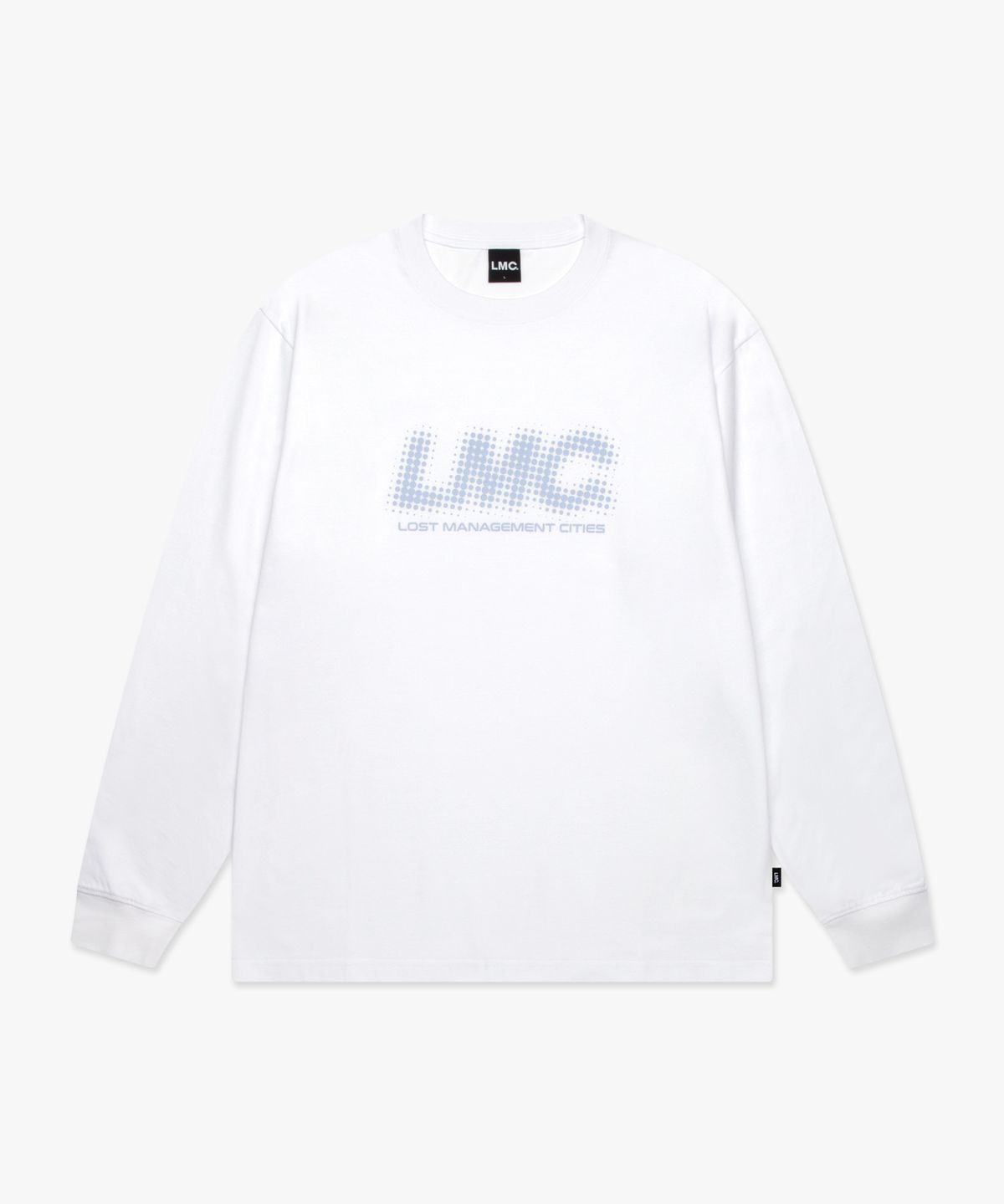 엘엠씨(LMC) HALFTONE LONG SLV TEE white