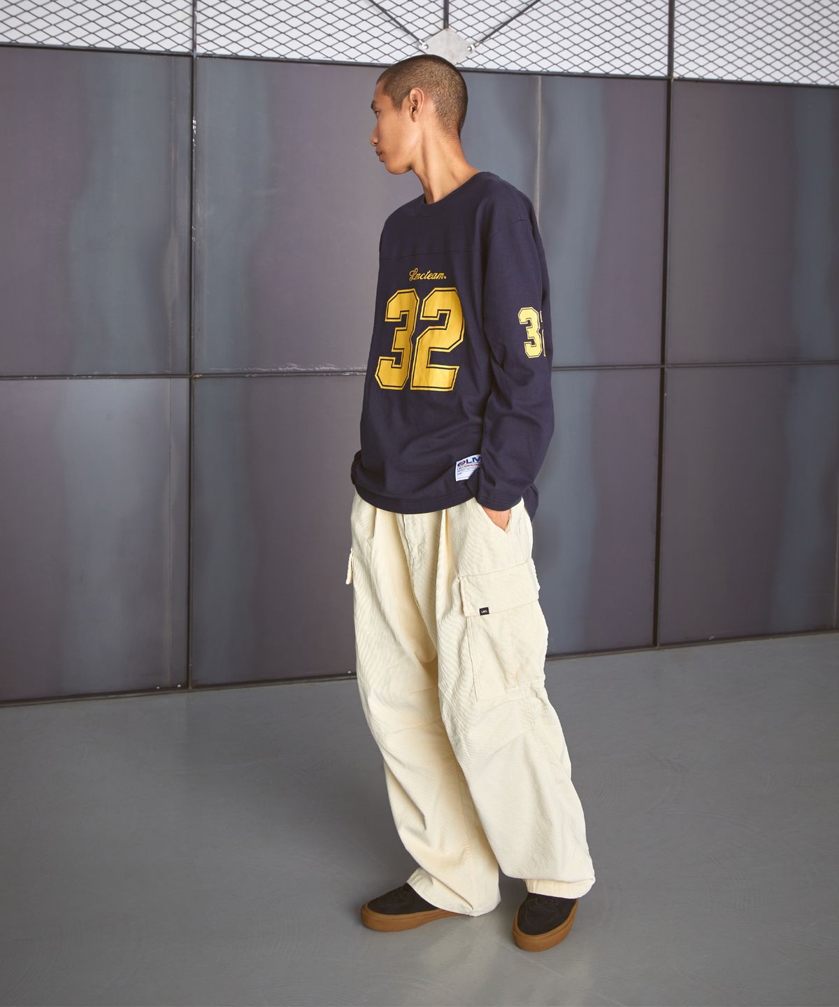엘엠씨(LMC) FOOTBALL LONG SLV TEE navy