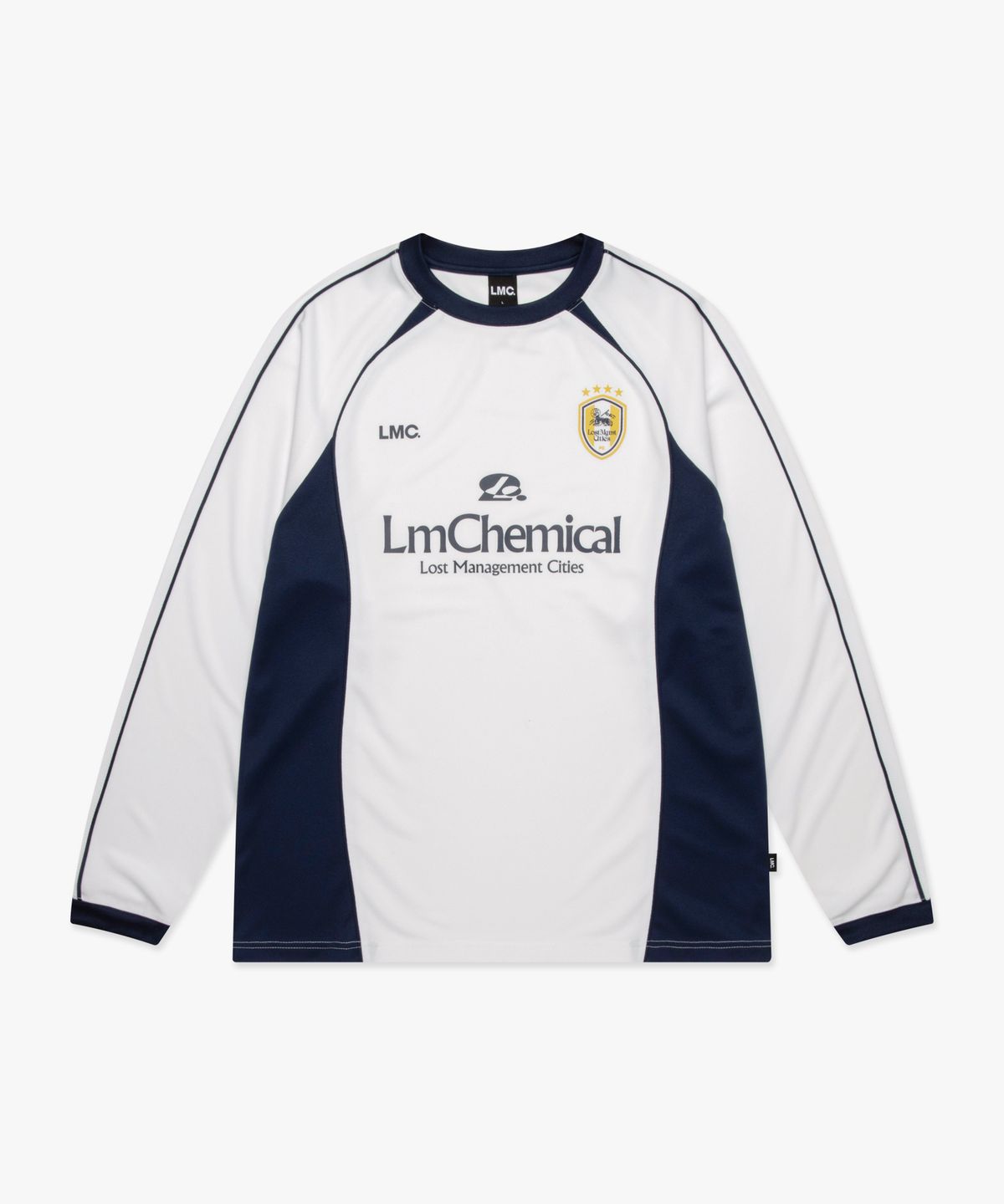 엘엠씨(LMC) CHEMICAL SOCCER LONG SLV JERSEY white