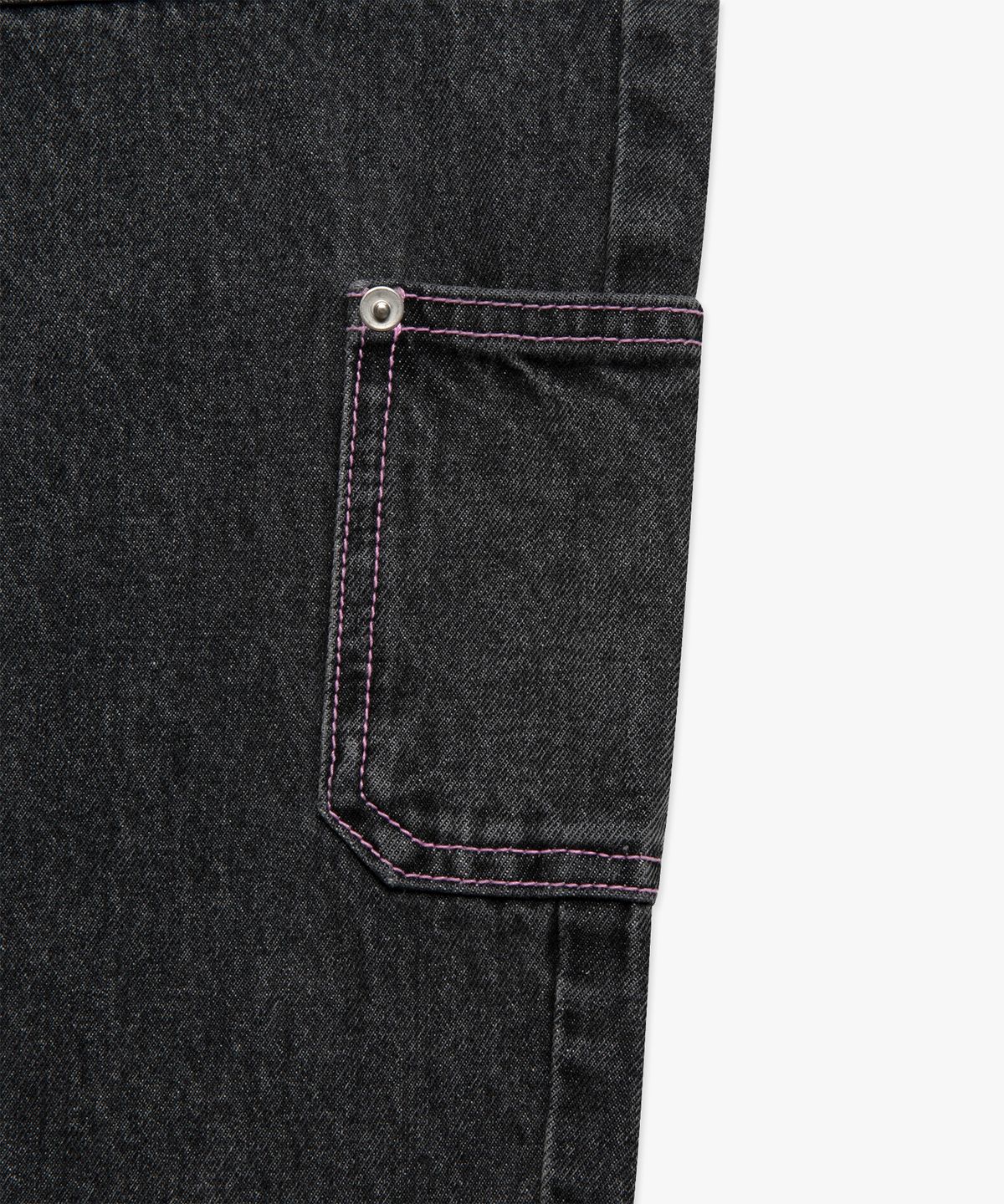 엘엠씨(LMC) CNTRST ST DOUBLE KNEE DENIM PANTS gray