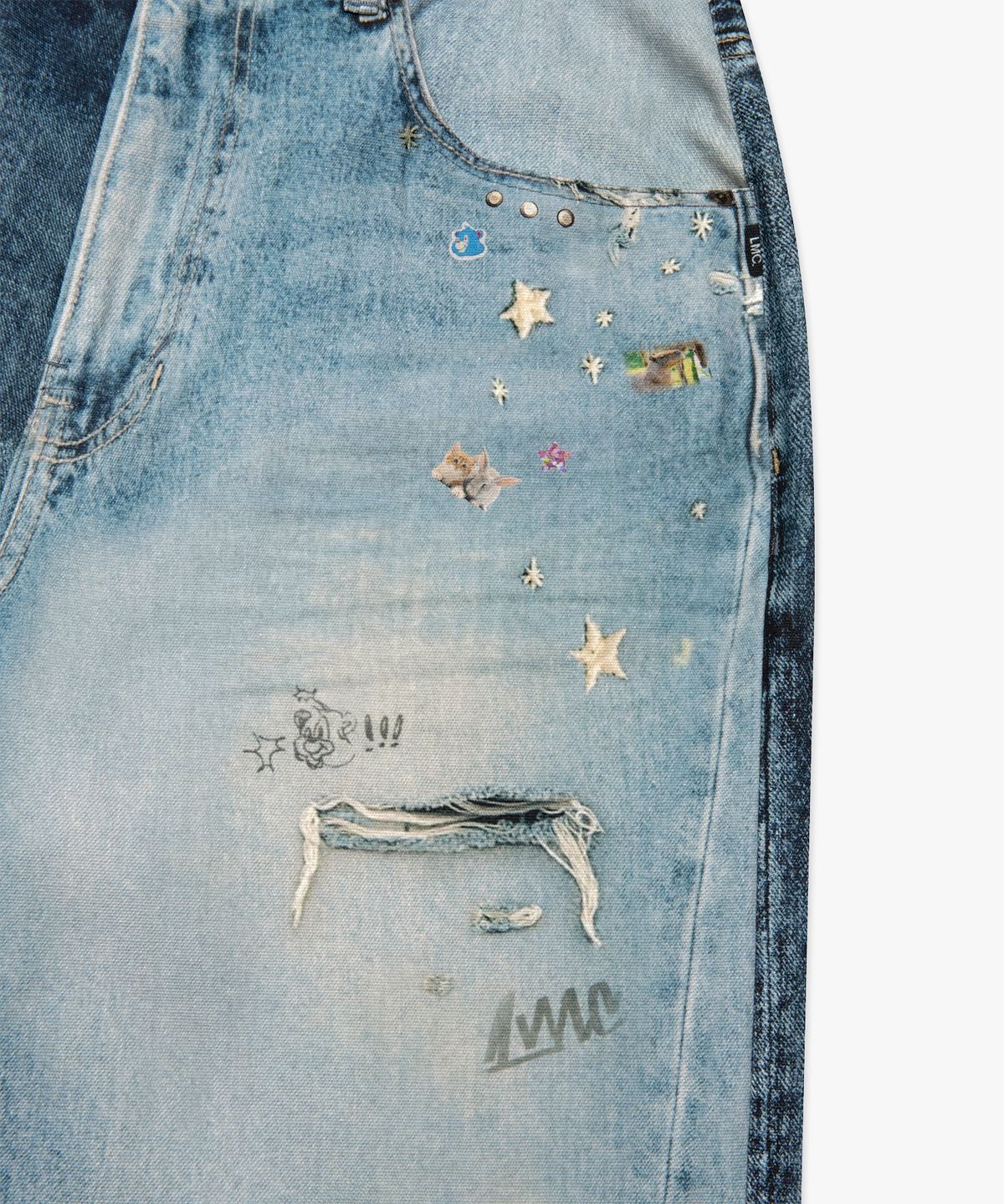 엘엠씨(LMC) TROMPE L OEIL PANTS multi
