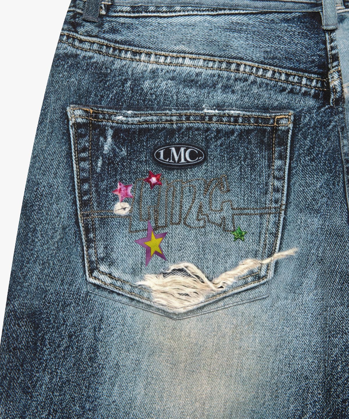 엘엠씨(LMC) TROMPE L OEIL PANTS multi
