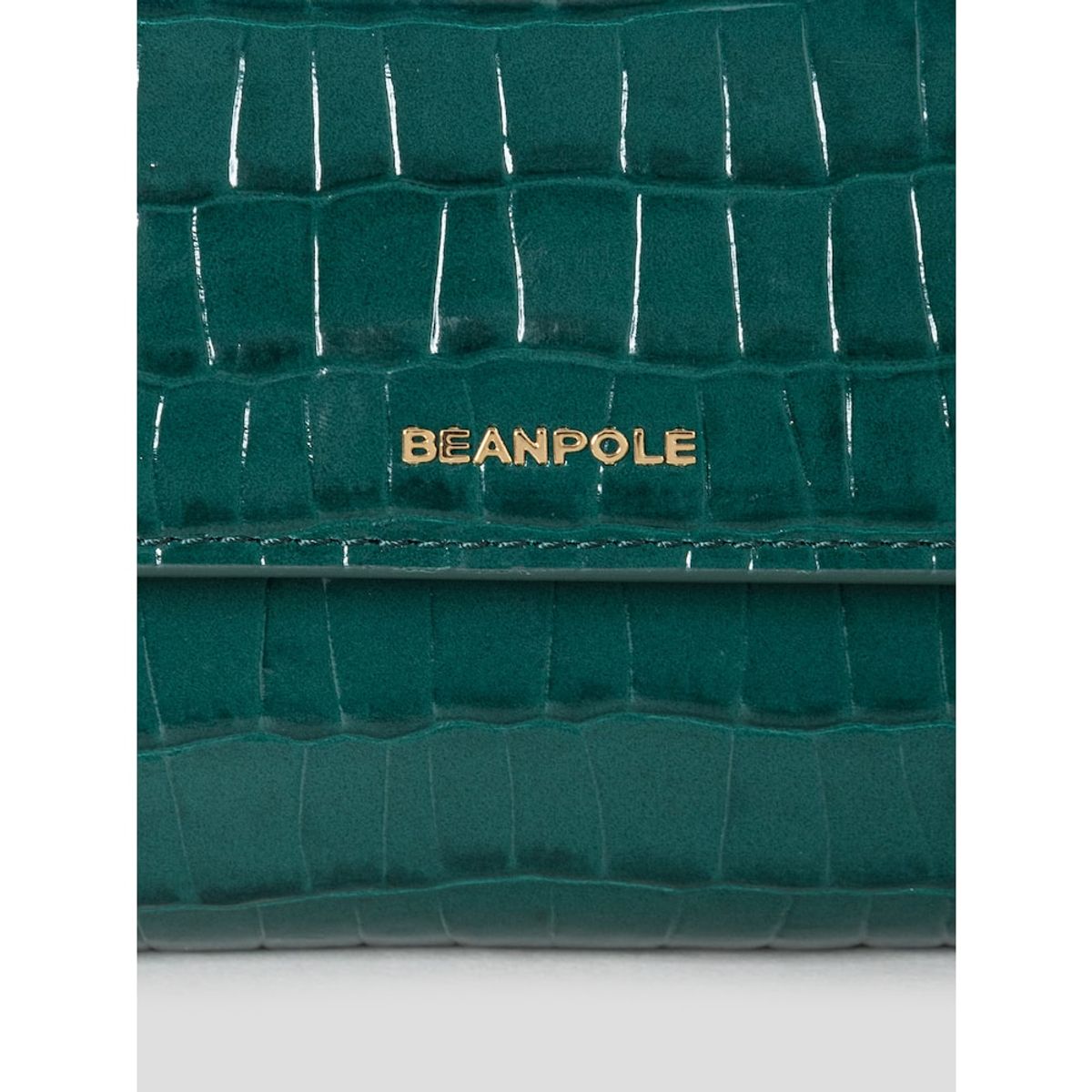 빈폴 액세서리(BEANPOLE ACCESSORY) 크로커 3단 미니지갑 - 그린