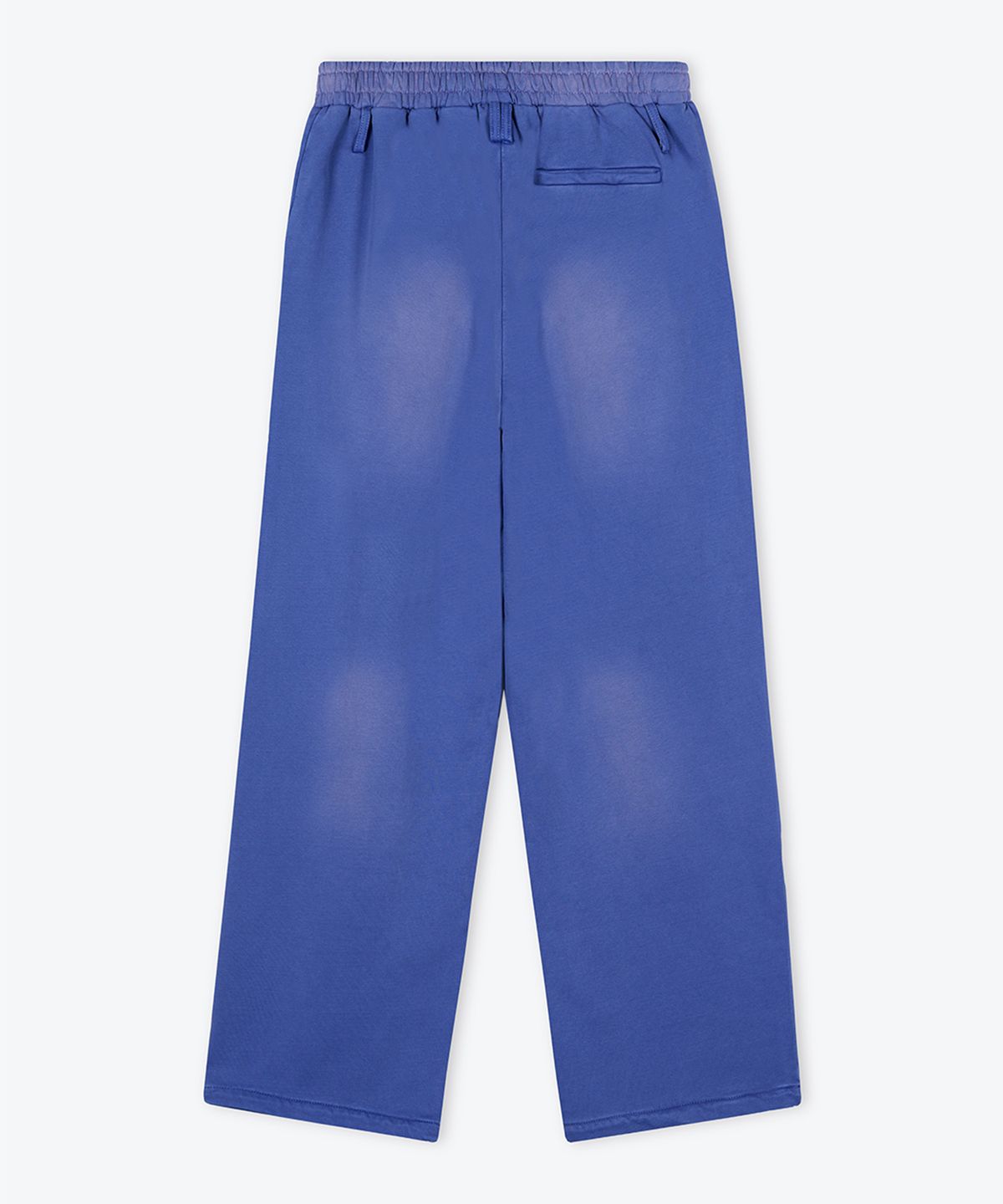 웨스켄(WESKEN) [UNISEX] WASHED LOOSE SWEAT PANTS (BLUE)