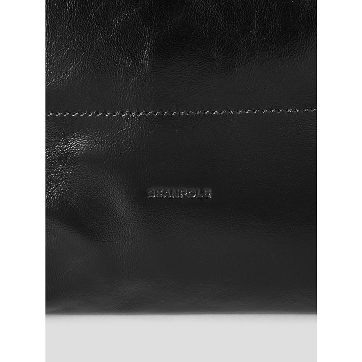 빈폴 액세서리(BEANPOLE ACCESSORY) 라인 소프트 숄더백 - 블랙