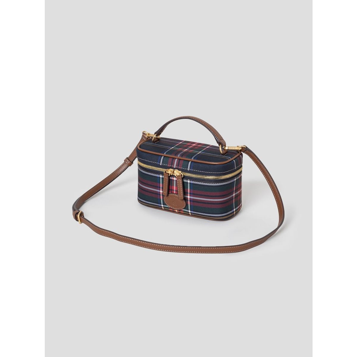 빈폴 액세서리(BEANPOLE ACCESSORY) 코스메틱 탑핸들 크로스백 - 네이비