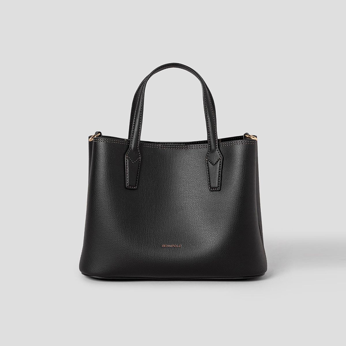 빈폴 액세서리(BEANPOLE ACCESSORY) 애나 미디엄 토트백 - 블랙