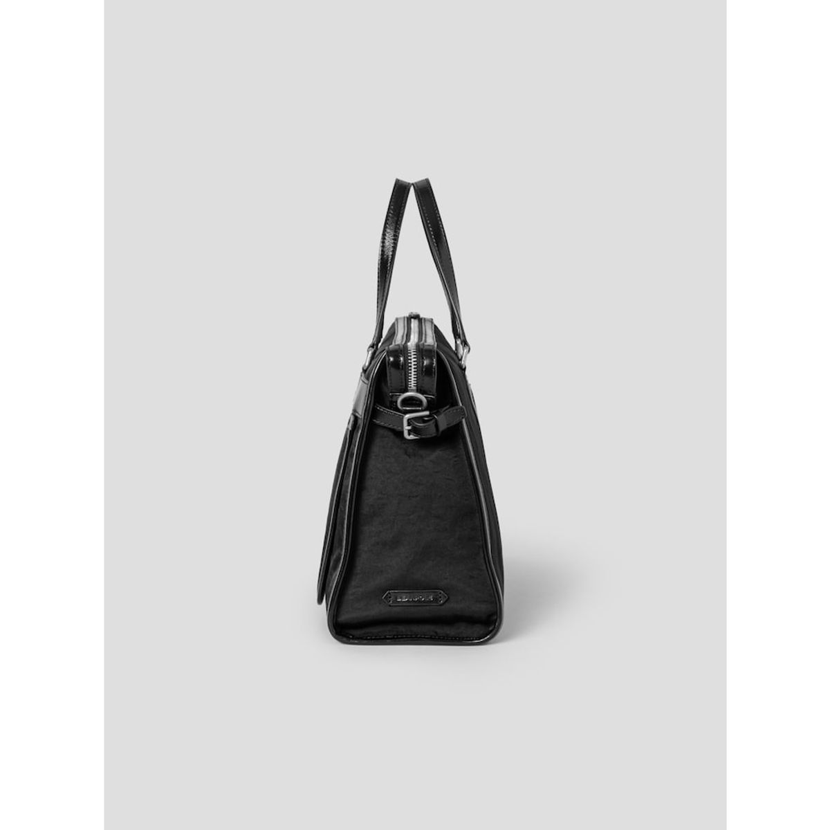 빈폴 액세서리(BEANPOLE ACCESSORY) 라인 나일론 콤비 토트백 - 블랙