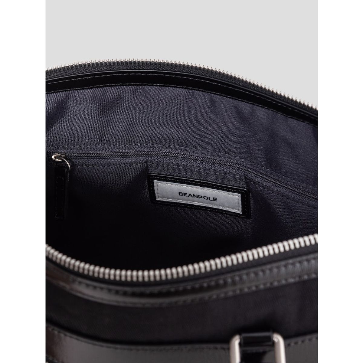 빈폴 액세서리(BEANPOLE ACCESSORY) 라인 나일론 콤비 토트백 - 블랙