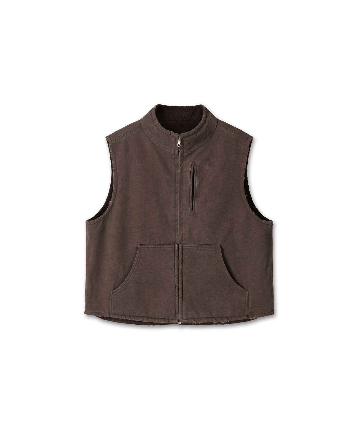 9999아카이브(9999ARCHIVE) Vintage Reversible Oxford Vest