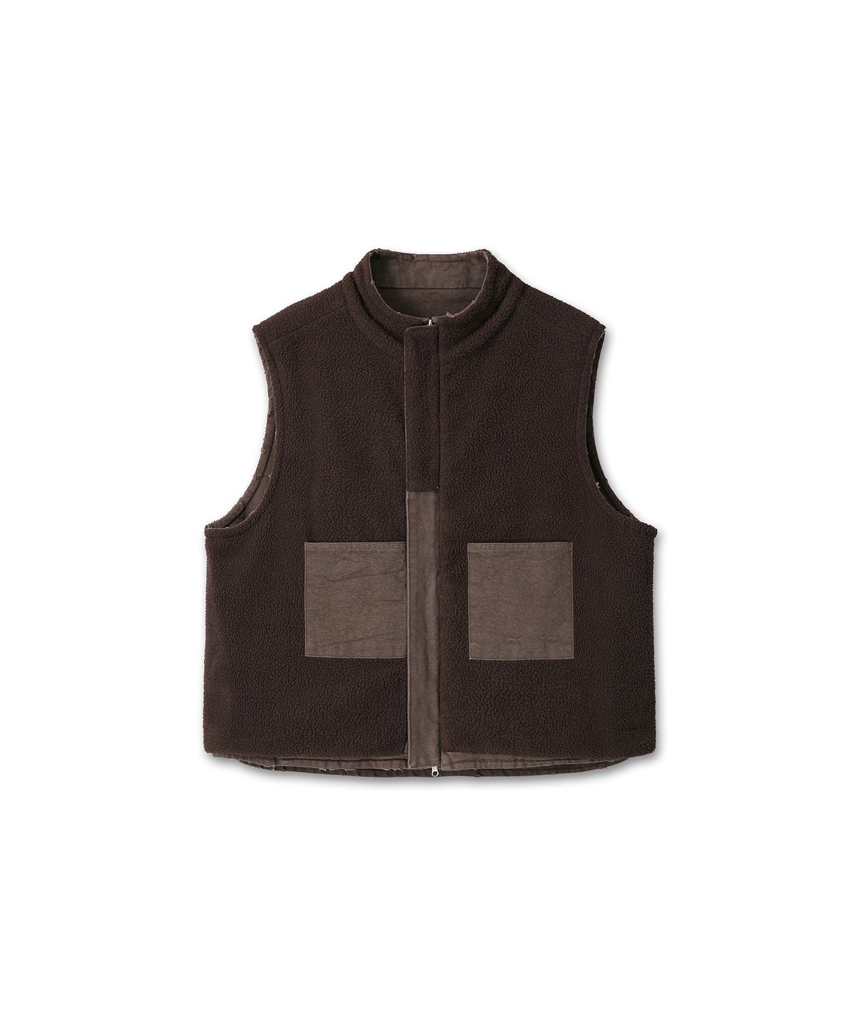9999아카이브(9999ARCHIVE) Vintage Reversible Oxford Vest