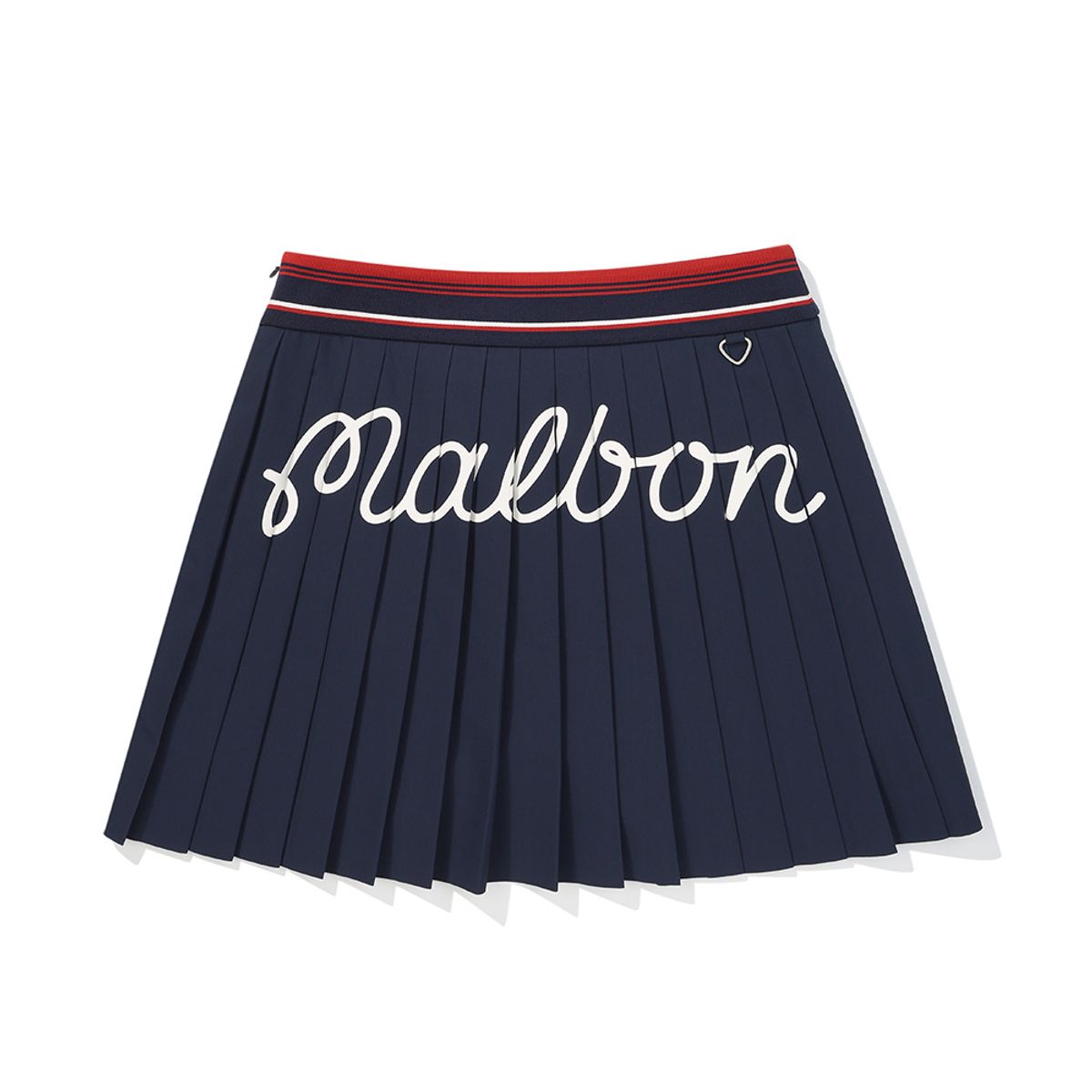 말본 골프(MALBON GOLF) 여성 뒷플리츠 A라인 스커트 NAVY (WOMAN)