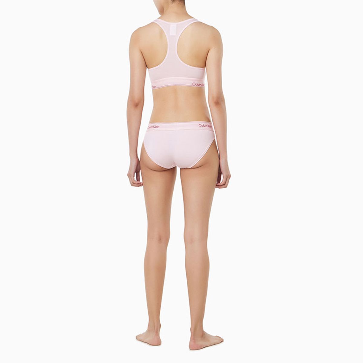 캘빈클라인 언더웨어(CALVIN KLEIN UNDERWEAR) 여성 아이콘 코튼 모달 AF 레이서백 브라렛_QF8493ADTFF