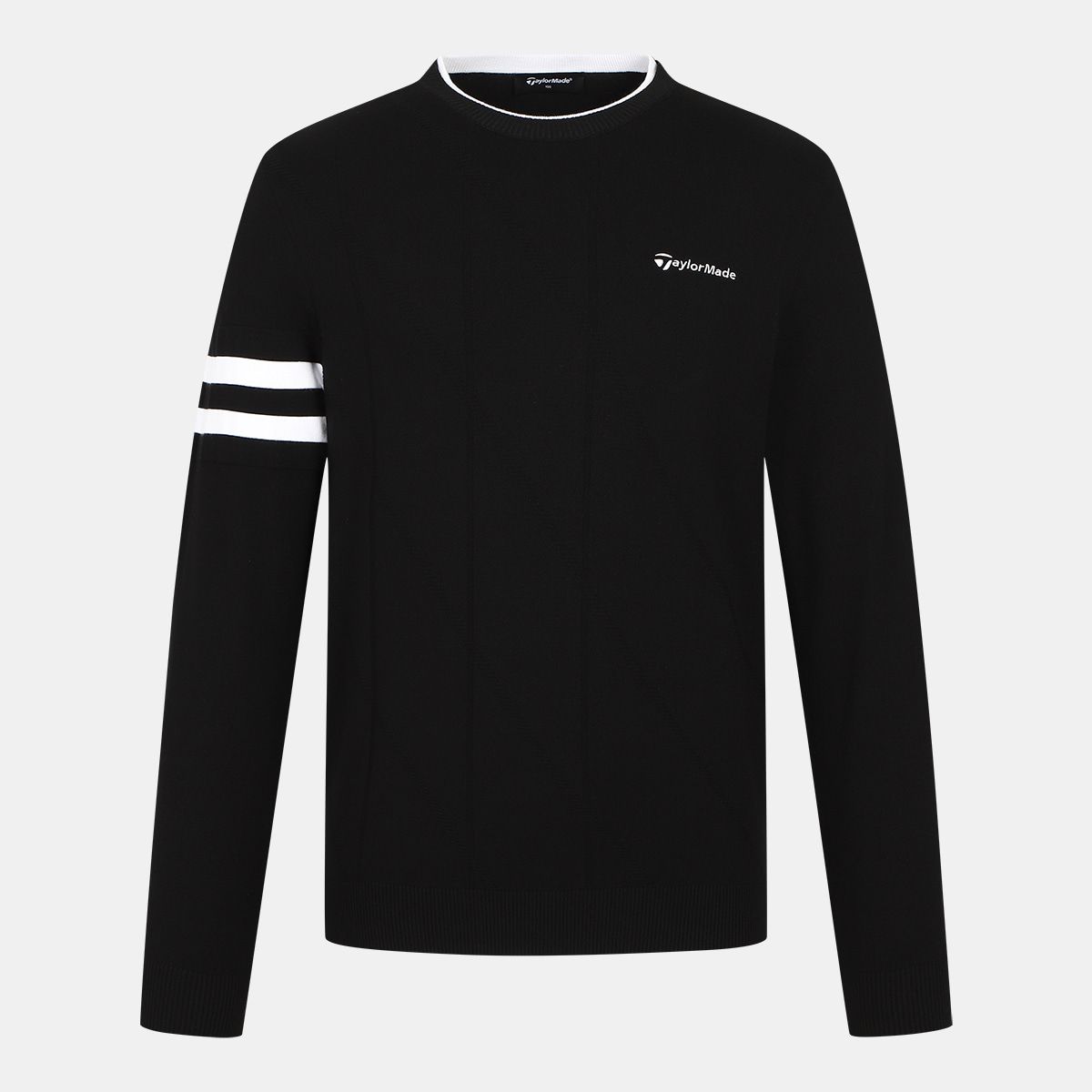 테일러메이드 어패럴(TAYLORMADE APPAREL) 남성 조직감 라운드 니트 TSO-32HG25-199